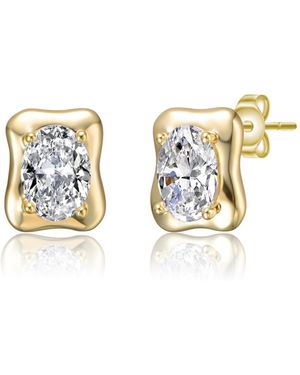 Genevive Jewelry Sterling Silver 14k Plated - Metallic