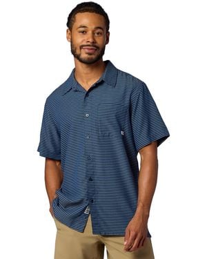 Marmot Eldridge Classic Plaid Button-up Short-sleeve Shirt - Blue