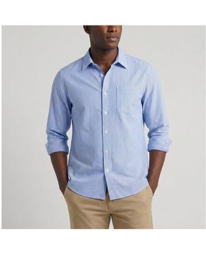 Surfside Supply Brian Pinstripe Shirt - Blue