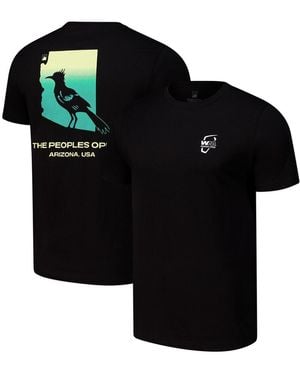 Flomotion And Wm Phoenix Open Arizona Runner T-shirt - Black