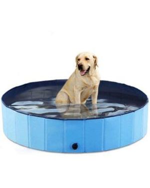Cowin Pet Dog Pool Bath Swimming Tub Foldable - Blue