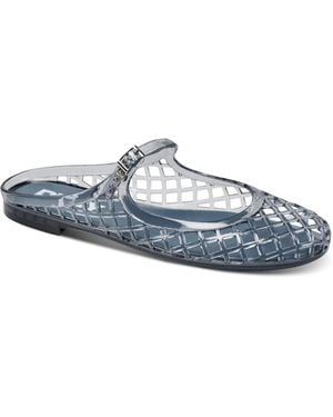 DKNY Louey Mary Jane Jelly Flats - Blue