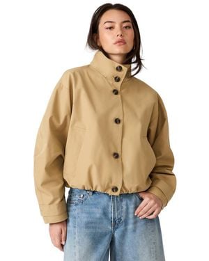 Steve Madden Fayden Button-front Jacket - Blue