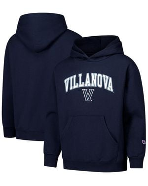 Champion Big Boys And Girls Villanova Wildcats Campus Pullover Hoodie - Blue