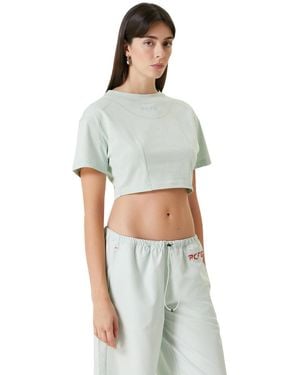 Pcfg Free Heaven Cotton Cropped T-shirt - White