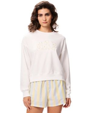 Gap Crew Neck Sleep Top - White