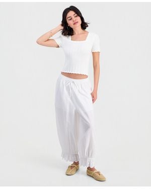 And Now This Bloomer Pull-on Pants - White