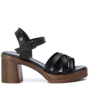 Xti Fashion Heeled Sandals Refresh By - Black