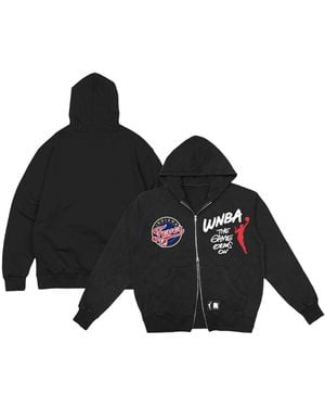 round21 And Â Indiana Fever Double-zip Hoodie - Black