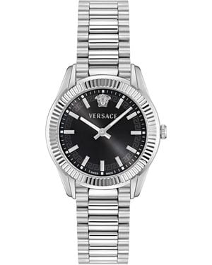 Versace Apodis Two-tone Stainless Steel Bracelet Watch 34mm - Metallic