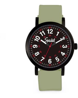 Speidel Black Dial Original Scrub Watch - Gray