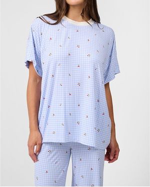 WeWoreWhat Sleep Tee - Blue