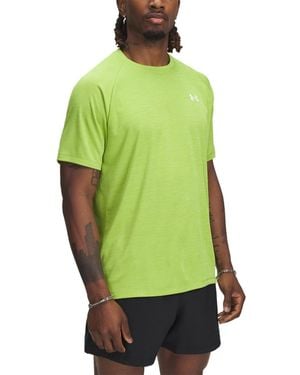 Under Armour Ua Tech Textured Performance T-shirt - Green