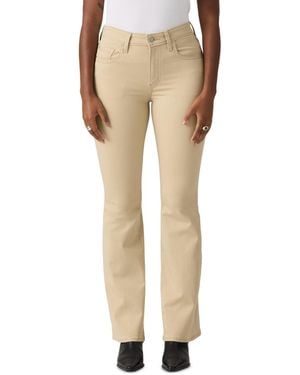 Levi's 726 High Rise Slim Fit Flare Jeans - Natural