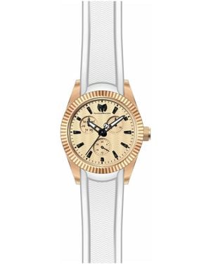 TechnoMarine Tm-724004 Sea Quartz Chronograph Rose Gold Dial Watch - Metallic