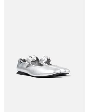 Camper Casi Myra Leather Mary Jane - White
