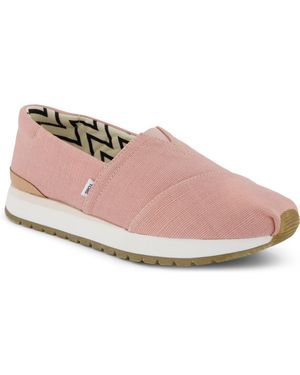 TOMS Resident Plus Almond Toe Sneakers - Pink