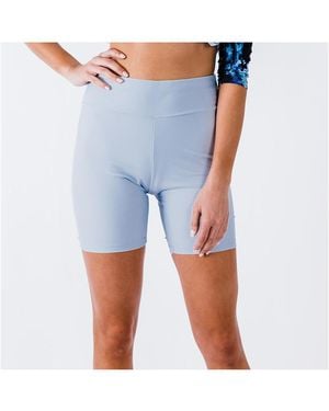 Calypsa Mid-thigh Swim Shorts - Blue