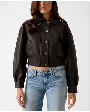 Guess Clelia Cropped Jacket - Black