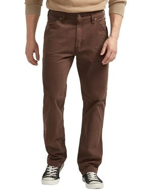 Silver Jeans Co. Utility Essential Twill Pant - Brown