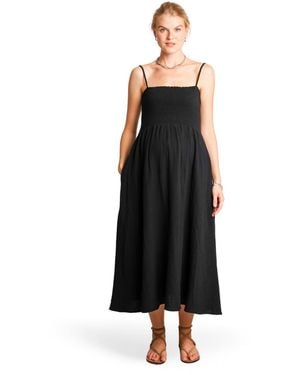Nom Maternity Maternity Easy Dress - Black