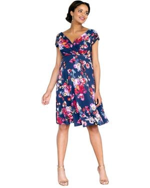 Tiffany Rose Maternity Maternity Tiffany Rose Alessandra Dress - Blue