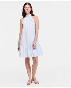 On 34th Halter Bow-back Mini Dress - White