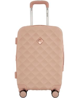 Kensie Appleton Collection 20" Rolling Hard Case Carry-on - Natural