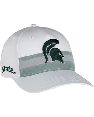 Ahead Michigan State Spartans The Sideline Snapback Striped Baseball Cap - Blue