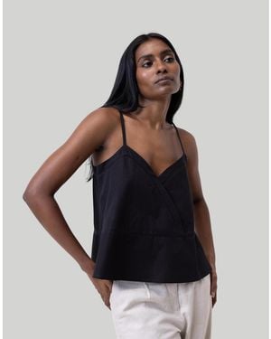 REISTOR V-neck Camisole - Black