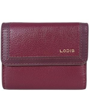 Lodis Deluxe French Bifold Wallet - Purple