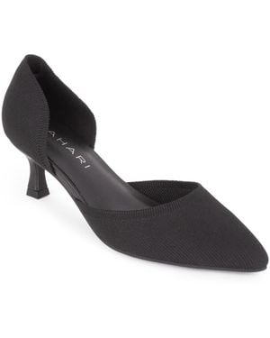 Tahari Moreno Kitten Heel Pumps - Black