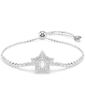 Swarovski Sublima Adjustable White Zirconia Star Bracelet