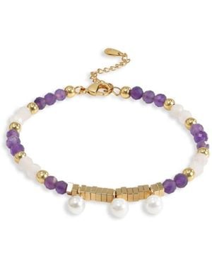 Retro Chic Poseidon Bracelet - Metallic