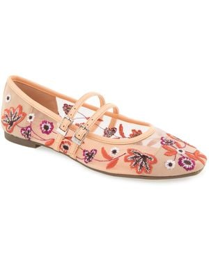 Kenneth Cole Malibu Nites Mary-jane Ballet Flat - Pink