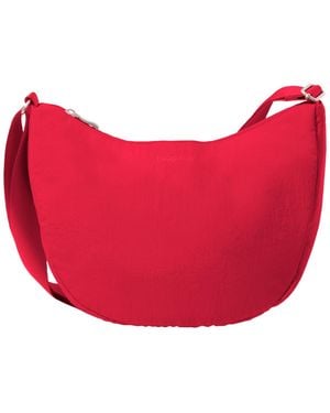 Baggallini Medium Size Swift Crescent Crossbody Bag - Red
