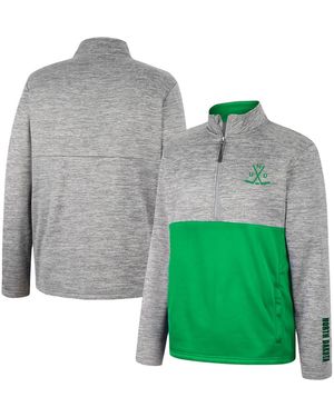 Colosseum Athletics North Dakota John Half-zip Jacket - Green