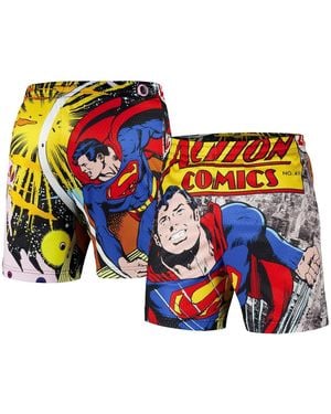 Lids Superman Big Print Mesh Shorts - Blue
