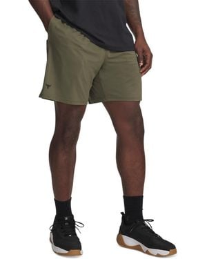 Under Armour Project Rock Mesh Shorts - Black