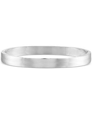 BEN ONI Stainless Steel Bangle Bracelet - White