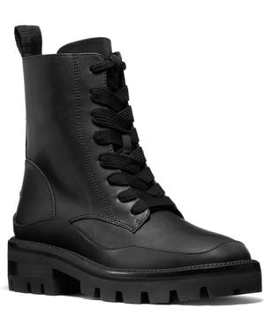 Kate Spade Sam Icon Combat Booties - Black