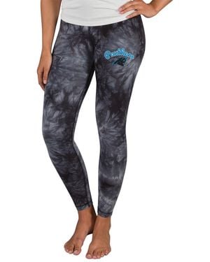 Concepts Sport Carolina Panthers Burst Tie Dye leggings - Blue