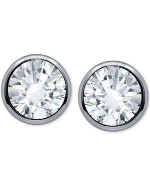 Giani Bernini Cubic Zirconia Solitaire Stud Earrings (3/4 Ct. T.w. - Metallic
