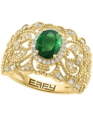 Effy Emerald (1-1/6 Ct. T.w. - Metallic
