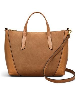 Radley Kendal Terrace Medium Zip Top Grab Bag - Brown