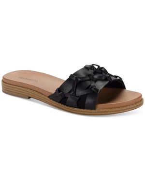 Style & Co. Micahh Flat Sandals - Brown