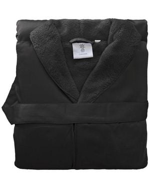 Cariloha Luxury Spa Bath Robe | Viscose | L/xl Ultra Plush - Black