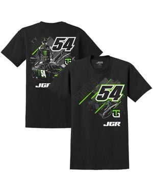 Joe Gibbs Racing Team Collection Ty Gibbs Monster Energy Car T-shirt - Black