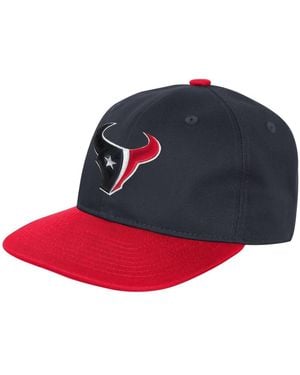 Outerstuff Big Boys And Girls Houston Texans True Retro Adjustable Hat - Blue