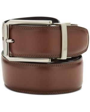 Perry Ellis Halfmoon Belt - Brown